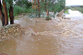 2008: Überschwemmung in Sardinien